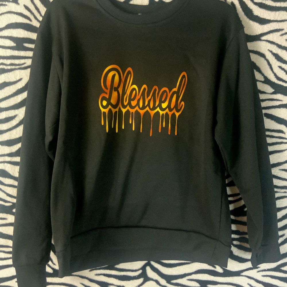 Blessed sweat shirt